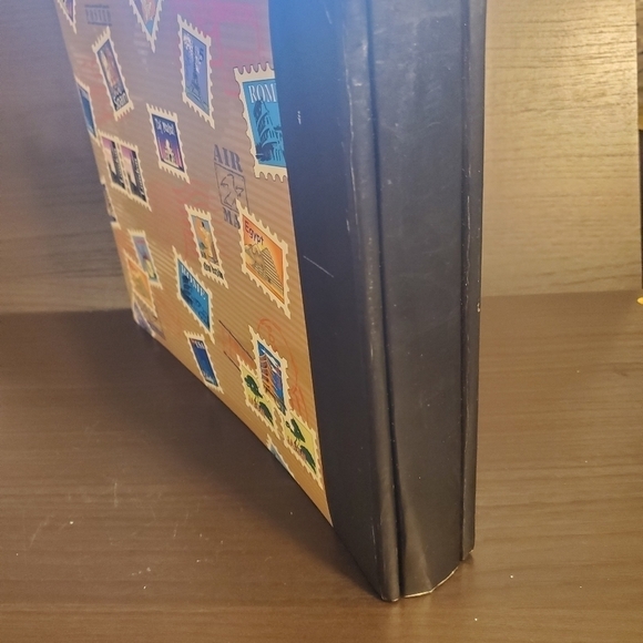 VINTAHE Stamp Collection Album Stock Book A4 9 x 12 36 Black Pages - Picture 8 of 11